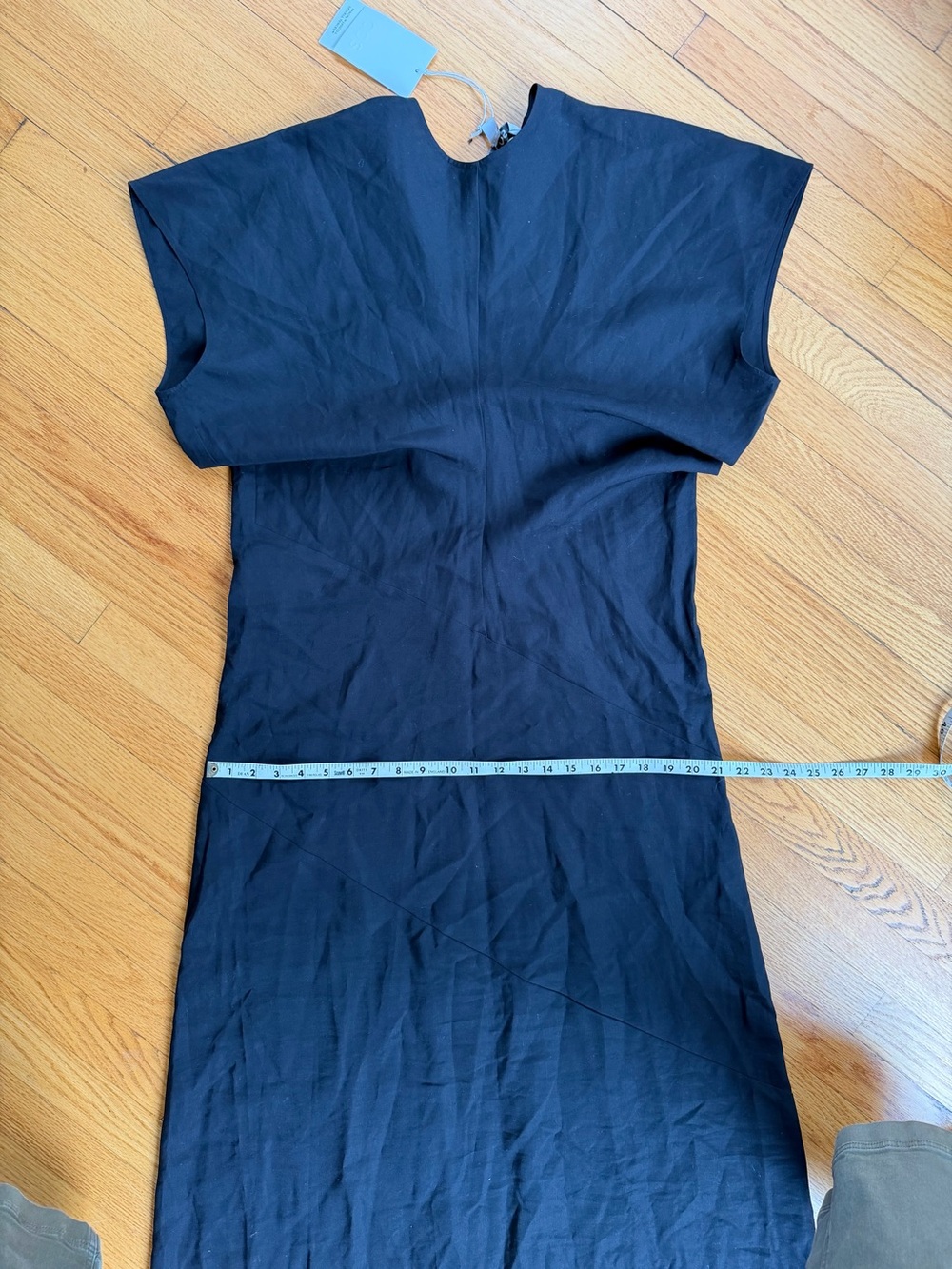 COS Asymmetric Tencel/Lyocell Dress - Picture 6 of 9